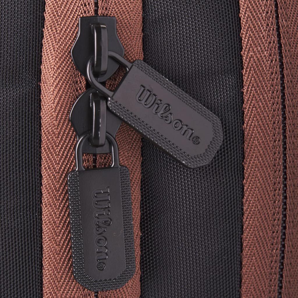 Сумка для теннисной и бадминтонной ракетки Wilson SUPER TOUR BACKPACK PRO STAFF ЧЕРНАЯ (Рюкзак Super Tour Pro Staff)