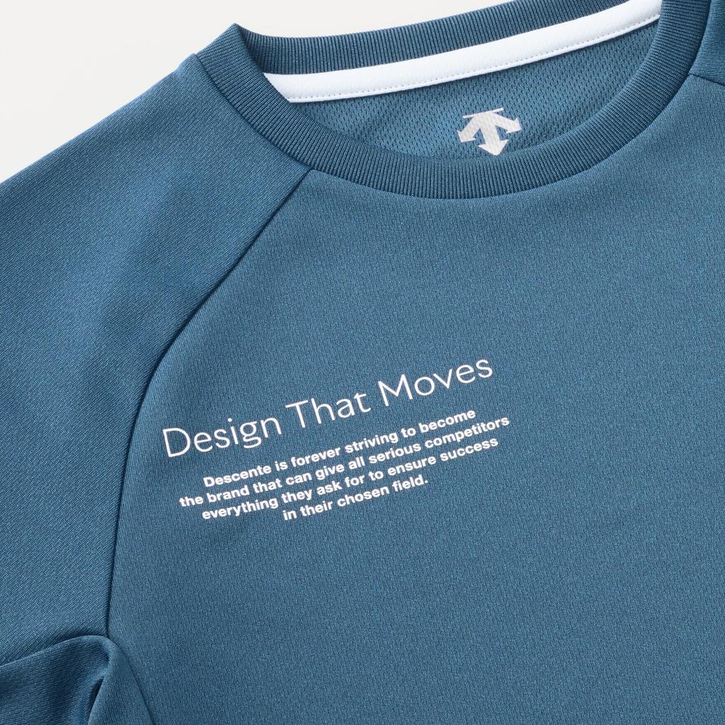 DESCENTE Волейбольная футболка с коротким рукавом реглан для мужчин и клуба GR00, Легкая в движении, Влагоотводящая, Быстросохнущая, Дышащая, в, Рукава, Женщины,