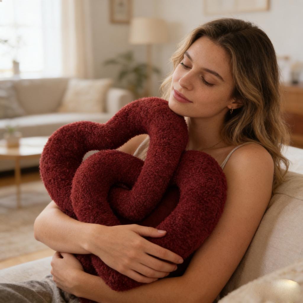 Подушка-плюшевая игрушка в форме сердца, свадебное украшение в форме сердца, подарок на День святого Валентина