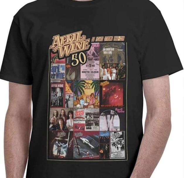 Vintage April Wine Concert Unisex S-5XL Shirt