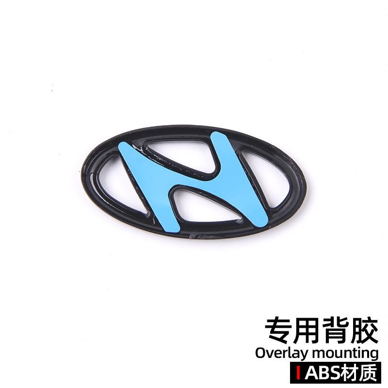 Wdjnt5 Стиль автомобиля ABS Наклейка на центр руля автомобиля Для Hyundai Tucson SANTAFE SONATA ACCENT Elantra Значок Эмблема Наклейка Аксессуар