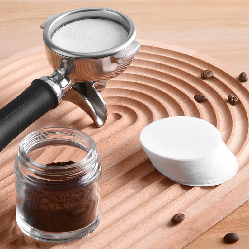 CLITON Italian Coffee Machine Round Filter Paper for Drip Bags, Coffee Filter Discs, 58mm - 100 Sheets