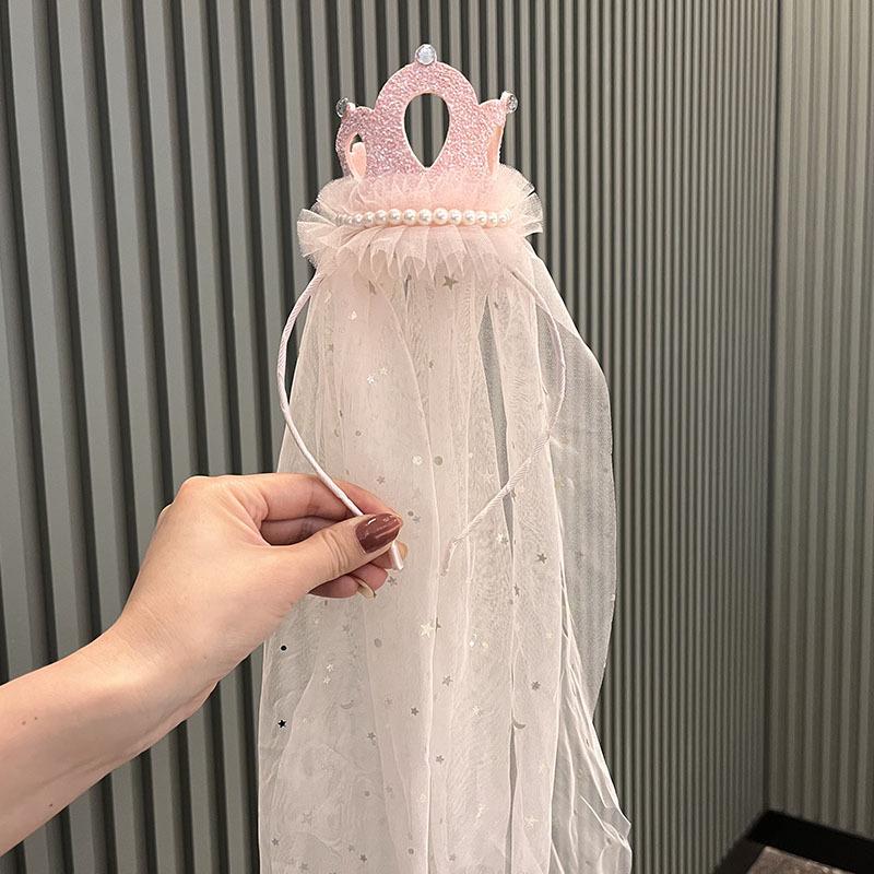 Корейская принцесса 3D корона повязка на голову фата для дня рождения и девушки-цветочницы