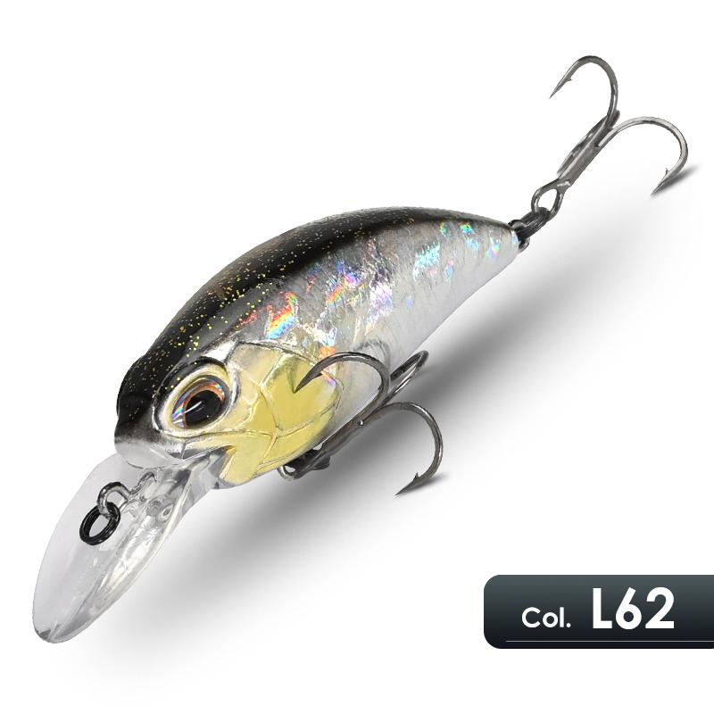 M65 65mm Meredith Jerk Crank 14g Floating 225m Treble Hooks Pike Bass Pz0165f