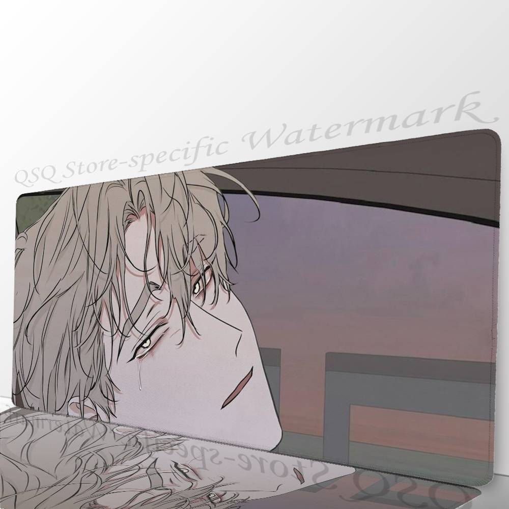 Коврик для мыши Manga L-Low Tide In Twilight Нескользящий Подходит для офисных компьютеров Ноутбуков Игровых столов E-sports Коврик для клавиатуры XXL
