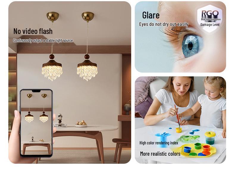 Ретро-люстра из грецкого ореха, лампа для защиты глаз для китайского ресторана, бара, прикроватной зоны или кабинета.