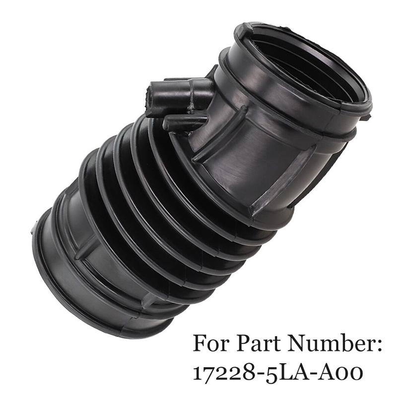 Black Rubber Air Intake Hose 17228-5LA-A00 Engine Intake Boot Tube for Honda CRV 2.4L 2015 2016 Replacement Repair Parts