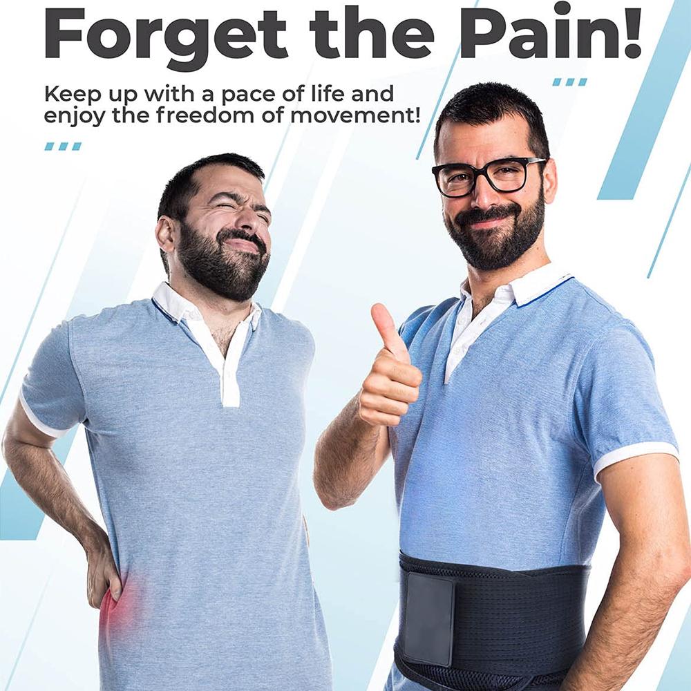 Пояс для поддержки спины с поясничной подушкой, грыжа межпозвоночного диска, подтяжка нижней части спины во время работы