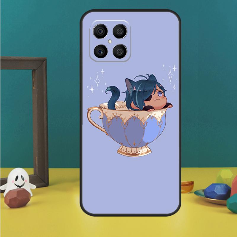 Genshin Impact Каэя Для Huawei P50 Pro P40 P30 P20 Lite Nova 9 5T P Smart 2021 Чехол Для Honor X8 X7 X9 50