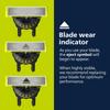 Philips Norelco OneBlade 360 Оригинальные сменные лезвия для электробритв и долговечный набор для стрижки с лезвием из нержавеющей стали, Набор для лица/тела,