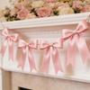 Bowknot Bowknot Garland Satin Ribbon Garland New Bow Garland Banner  Wedding Decor