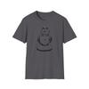 Unisex Jl Anime TShirt Softstyle Back Front Printed Itachi Uchiha