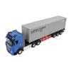 Игрушка RC Semi Truck с открывающимися дверями, контейнеровоз, сплав, музыка, RC Semi Transporter Truck