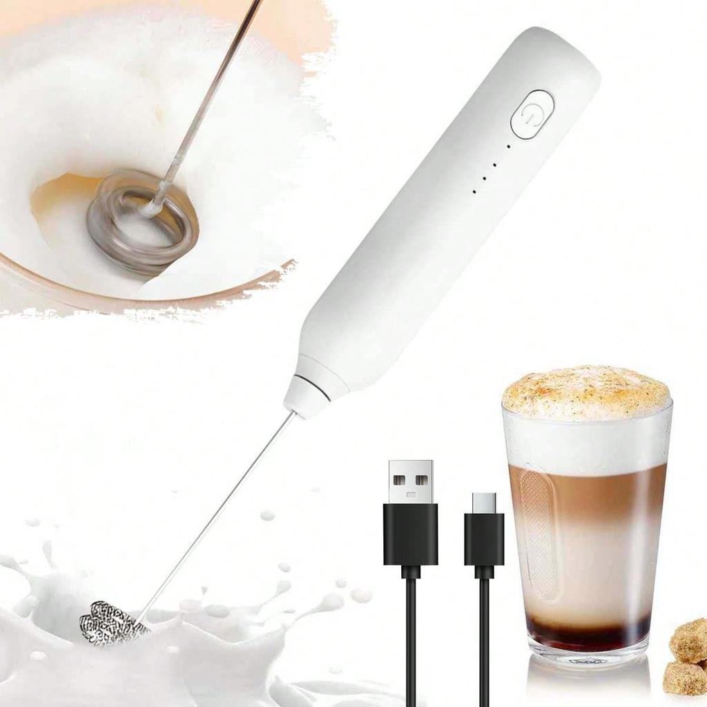 Handheld Electric Milk Frother and Egg Beater, Coffee Blender, Home Baking & Coffee Stirrer
