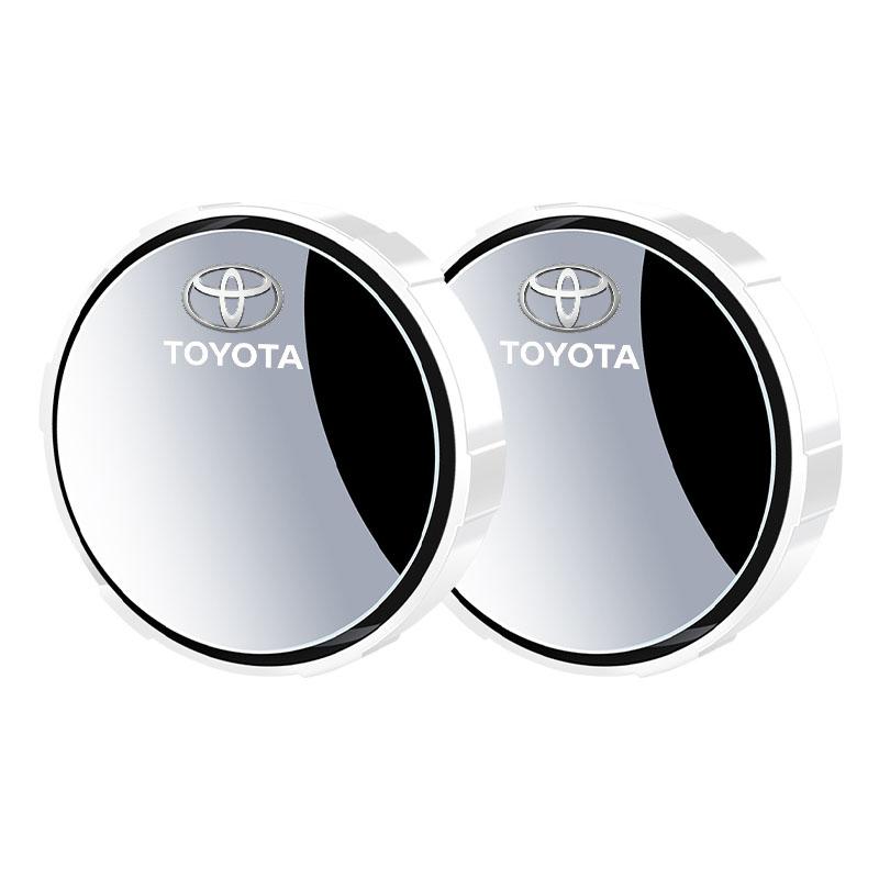 360 Degree Adjustable Blind Spot Mirror Car Auxiliary Rearview Convex Mirror Wide Angle Mirrors for Toyota Gazoo Racing Corolla TRD Yaris Auris Rav4