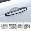 8pcs For Jaguar XF XFL XE XEL F-Pace E-Pace 2016-2022 ABS Door Handle Cover Trim Car Decoration Styling