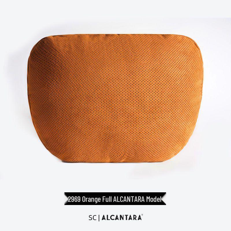 Alcantara Car Interior Pillow for Mercedes-Maybach, BMW, Tesla