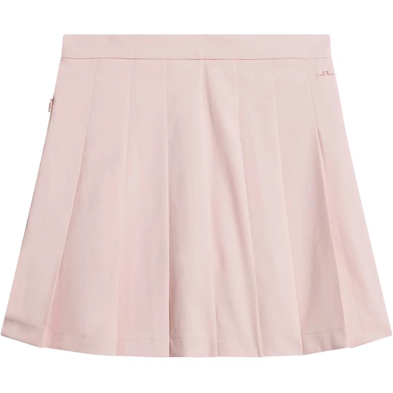 J.Lindeberg Solid Color Loose Mid Waist Short Casual Skirt Women skirts Pink GWSD09294-S022