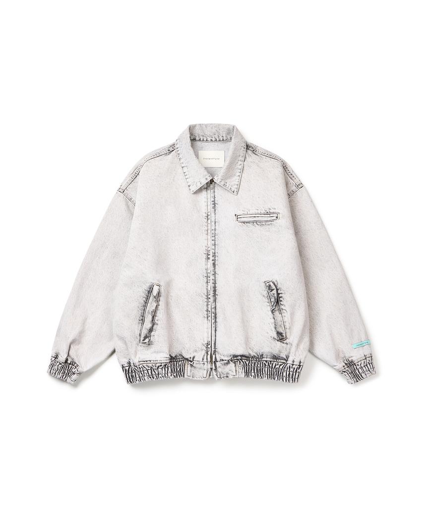 Instantfunk Vintage Washed Jacket - Grey