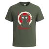 Anime black cat novelty gift mens t shirt cat print funny party shirt top