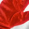 Women Long Christmas Costume Gloves Stretch Velvet Hallowmas Gloves Cosplay Party Performance Accessories Gloves