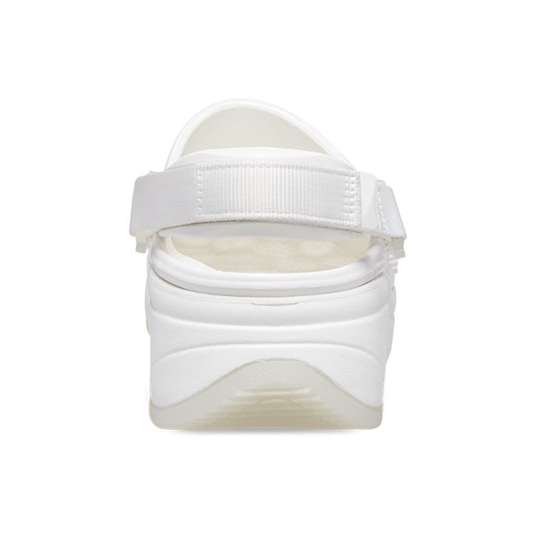 Crocs EVA Non-Slip Durable Low-Top Clogs Women Footwear White 208365-100