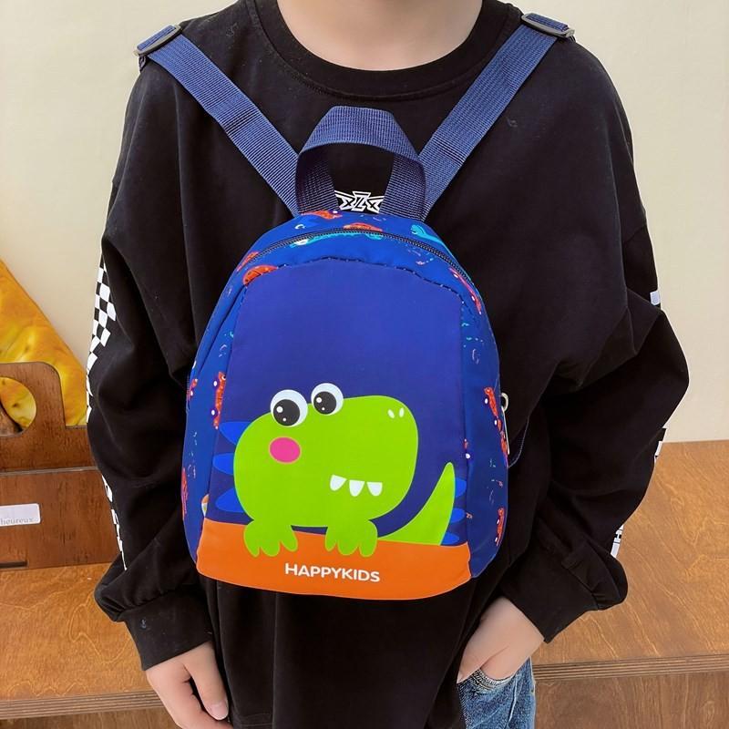 Adorable Animal Print Dinosaur Backpack For Toddlers Unisex Fashionable School Bag