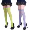 Extra Long Socks Thigh High Tube Cotton Socks Extra Long Boot Stockings for Women Solid Color Over Knee Stockings