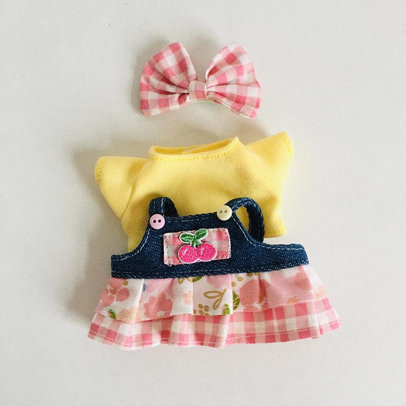 Cute 17cm Vinyl Plush Doll Outfits Blind Box - LaBuBu Pendant Dress Accessories