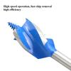 Woodworking Drill Set with Four Slots Four Blades Hexagonal Handle Door Lock Drawer Hole Drilling Hole Opener