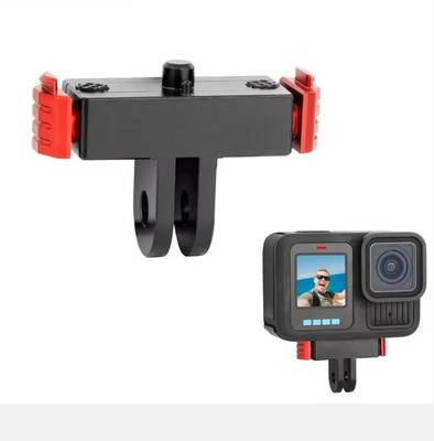 Металлическая магнитная быстросъемная база для GoPro Hero 13, удлинительный адаптер, держатель, кронштейн для Go Pro Hero 13, черные аксессуары