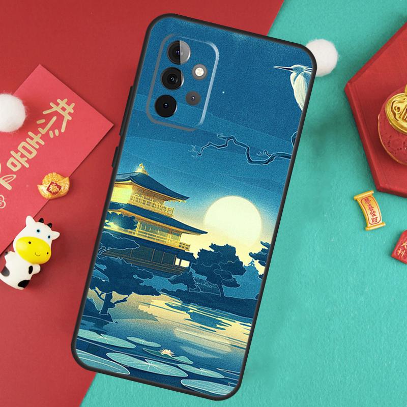 Японский стиль Арт Чехол Япония Для Samsung Galaxy A13 A33 A53 A15 A25 A35 A55 A54 A34 A14 A71 A51 A12 A32 A52 Чехол