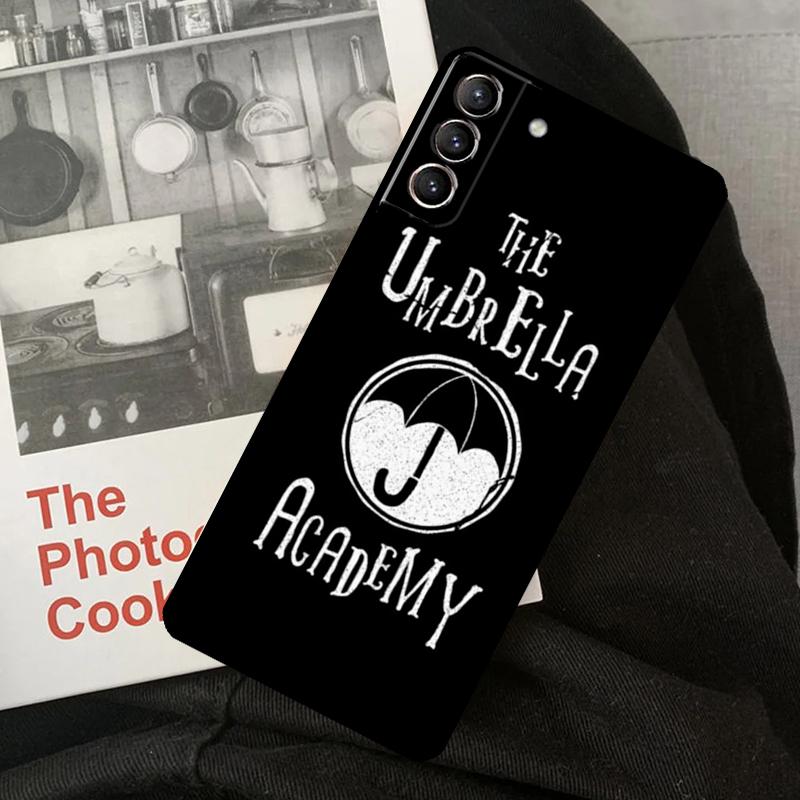 Umbrella Academy Logo Phone Case For Samsung Galaxy S24 Ultra S22 S23 S20 S21 S24 FE S9 S10 Plus Note 10 20 Ultra