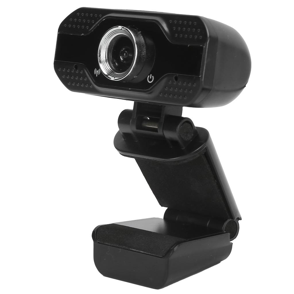 1080P Web Camera Full HD USB Webcam with Noise Cancelling Microphone MultiFunction Base