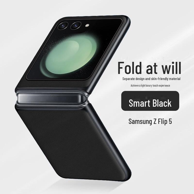 Чехол из жидкой кожи Samsung ZFlip5: Защита от падений и обрастания в одном элементе.