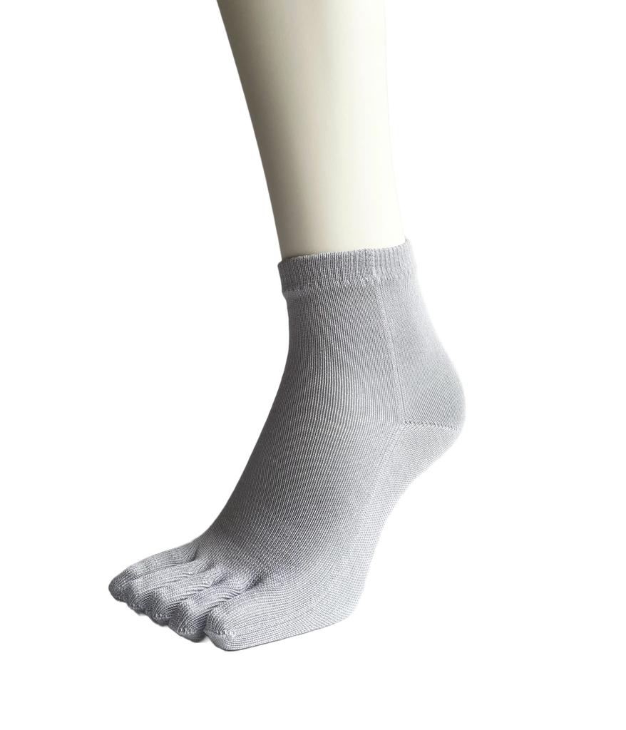 EM Wear Made in Japan Short Sizes Cotton for 4 4 Pairs Japan Five-Toe Socks, 22-25cm, 100% Comfort, Colors,