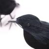 Реалистичные Искусственные Вороны Праздничное Украшение Украшения на Хэллоуин Модель Черной Вороны Украшение Симуляция Птицы Дом Животное Жутка Игрушка