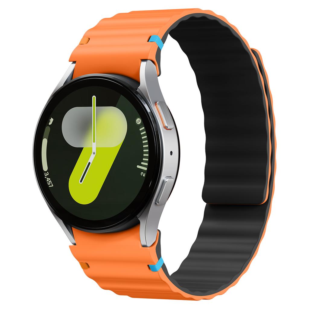 Magnetic Silicone band for Samsung Galaxy Watch 7 FE 6 5 4 Classic 5 Pro 40mm 44mm No Gaps Bracelet correa galaxy watch 7 strap