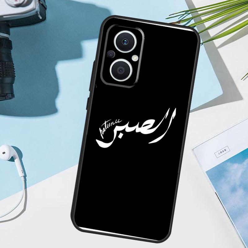 Чехол-обложка Sabr Patience для OPPO Reno 14F 13F 12F 11F 8T 7 8 Lite 10 11 12 13 14 Чехол для OPPO Find X9 X8 X5 X6 Pro