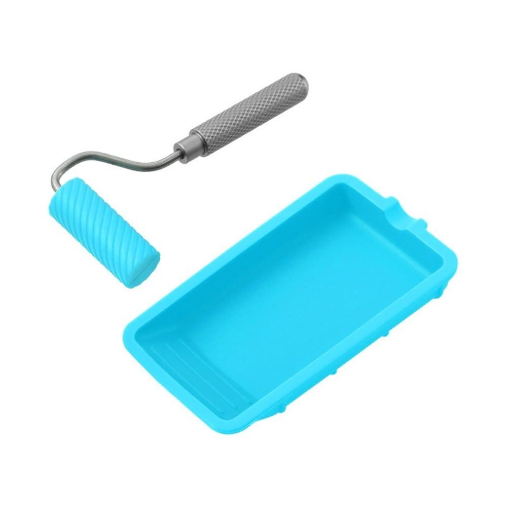 Soft Silicone Painting Decorating Kit Mini Size Silicone Glue Roller Glue Up Projects