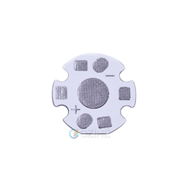 Мощные светодиодные лампы: Шестиугольное основание из алюминия для печатной платы, 2-8 футов, 1 Вт3 Вт5 Вт, для рассеивания тепла фонарика