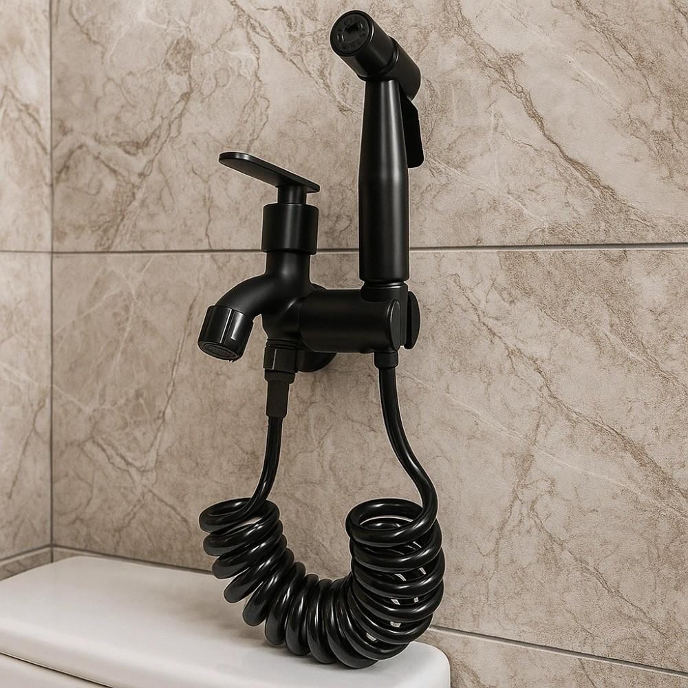 Ручной биде-спрей из нержавеющей стали 304 Высокое давление Женская лейка Разбрызгиватели Ванная комната