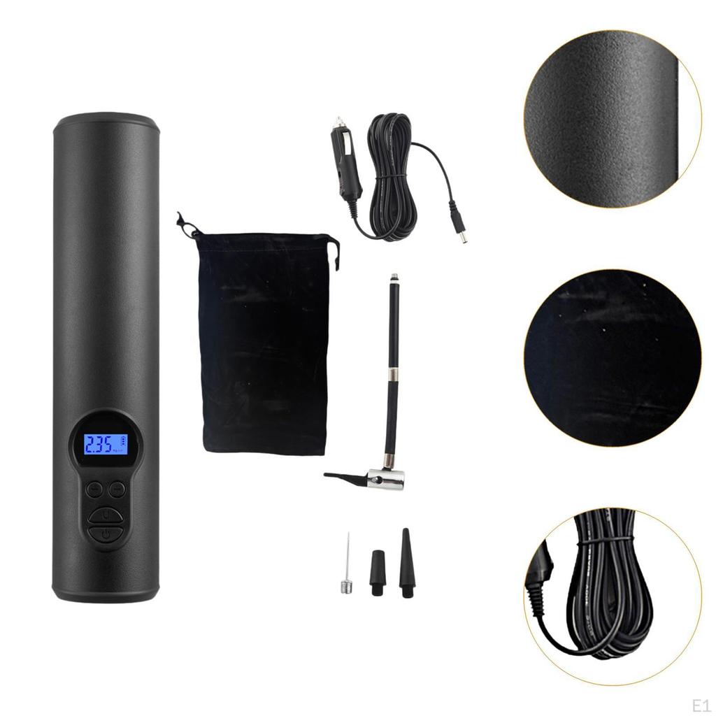 Воздушный компрессор для накачивания шин, легкий, удобный, портативный насос для автомобильных шин, для баскетбола