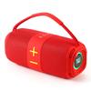 Bluetooth-колонка TG668: Динамичный звук, Двухканальный, Светодиодная диафрагма, Портативный ручной дизайн, Большой объем, Тканевая отделка.