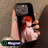 HSR Himeko Translucent MagSafe Mobile Phone Case for iPhone 17 16 15 14 13 12 11 Air Pro Max Plus Colorful Cover