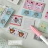 Kawaii Label Index Stickers Embroidery Lucky Tag Label Sticker Scrapbooking Sticker Hand Account Notes Decorative Sealing Decals
