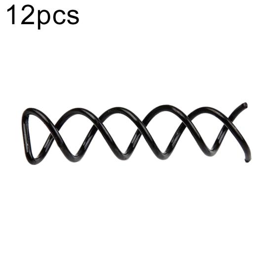 12Pcs Metal Spiral Spin Screw Pin Accessories Lady Twist Clip Hairpin Hair Clip