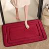 Thickening Bathroom Cashmere Mat Bath Non-slip Carpets In Wash Basin Bathtub Floor Rug Shower Room Doormat Memory Foam 3D Pad