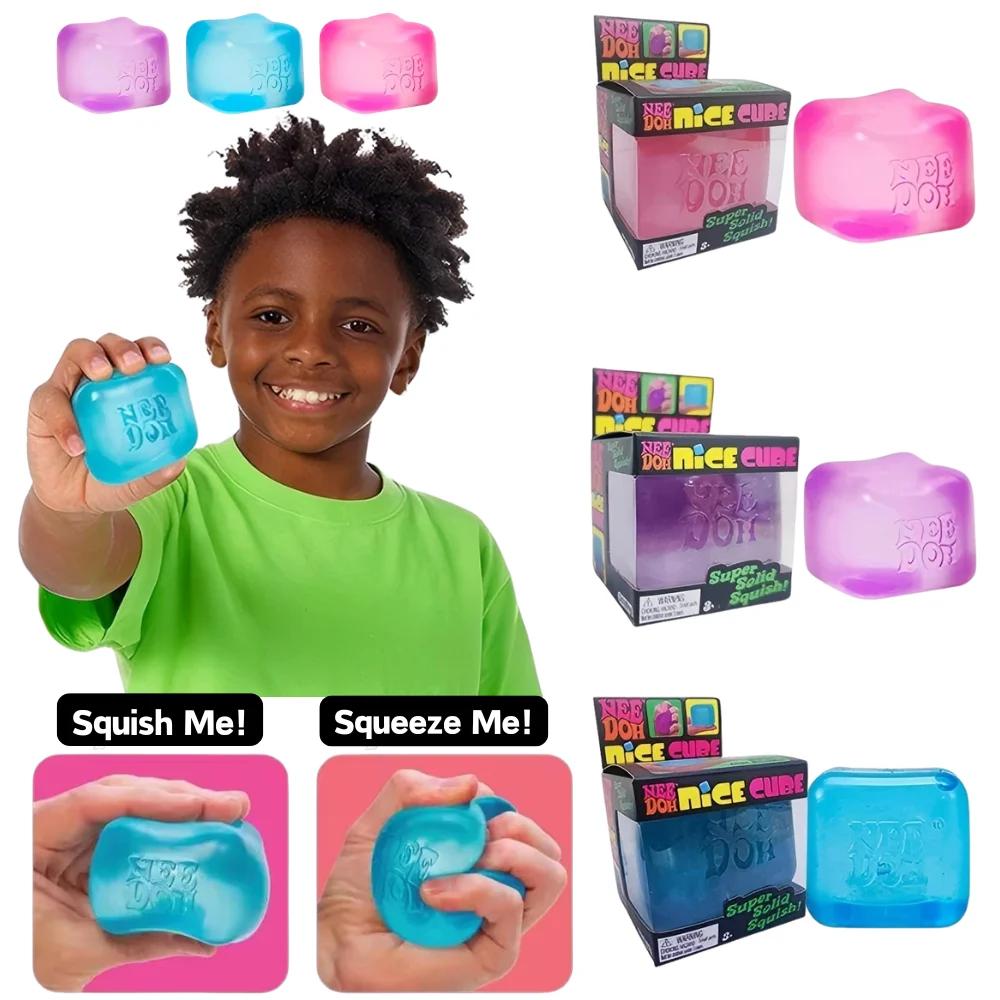 3 шт. горячий Schylling Nice Cube, Сенсорные игрушки, Антистрессовые кубики, Пазл для снятия стресса, Снятие напряжения, Сувенир для детей