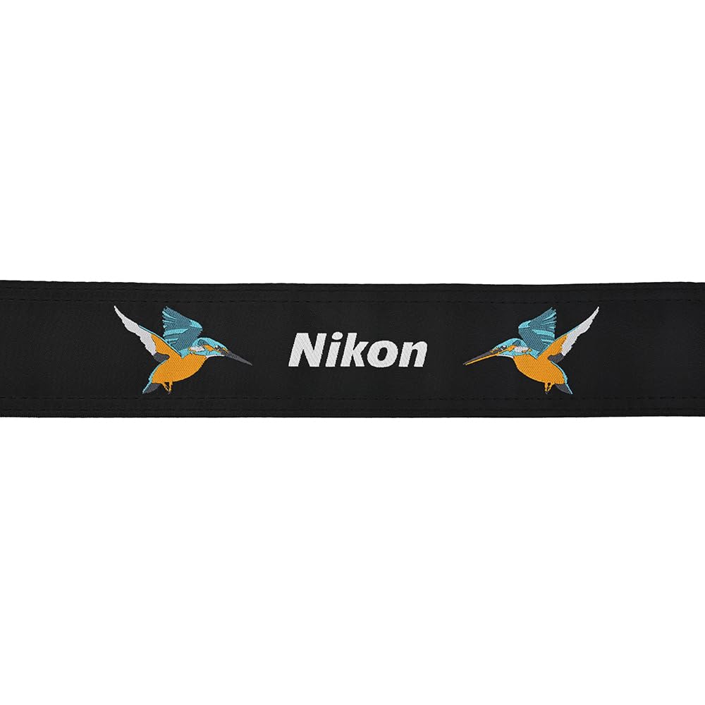 Nikon Camera Bird Strap (Wide) Kingfisher Black